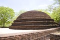 Crematory Stupa at Alahana Parivena, Sri Lanka