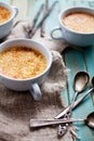 Creme brule Royalty Free Stock Photo