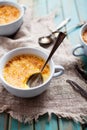 Creme brule Royalty Free Stock Photo