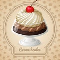 Creme brulee badge