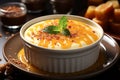 Creme brulee - traditional french vanilla cream dessert photo realistic, 4K resolution , AI generated