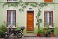 Cremieux Street Rue Cremieux , Paris, France. Rue Cremieux in the 12th Arrondissement is one of the prettiest residential streets