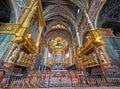 Cremona Cathedral main altar, on April 6 in Cremona, Italy Royalty Free Stock Photo