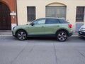 Audi Q2 TFSI 1.5 litre S Line parked in the street