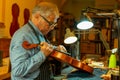 Cremona, Italy May 2021 Master Luthier Robert Gasser