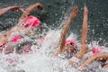 Cremona ITU European Triathlon Sprint Cup Royalty Free Stock Photo