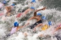 Cremona ITU European Triathlon Sprint Cup Royalty Free Stock Photo