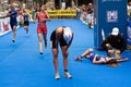 Cremona ITU European Triathlon Sprint Cup Royalty Free Stock Photo