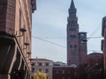 Cremona, Lombardy, Italy - April 19th 2020 The empty cente