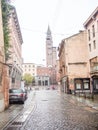 Cremona, Lombardy, Italy - April 19th 2020 emptyness