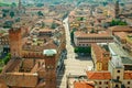 Cremona panorama (Italy) Royalty Free Stock Photo