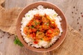 Creole dish- rougail