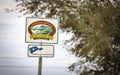 Creole Nature Trail sign - Louisiana