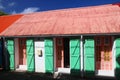 Creole style architecture in Guadeloupe