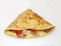 Crepe with filling Royalty Free Stock Photo