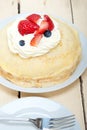 Crepe pancake cake