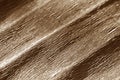 Crepe paper with blur effect in brown color. Royalty Free Stock Photo