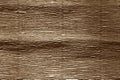 Crepe paper with blur effect in brown color. Royalty Free Stock Photo