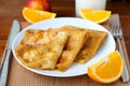 Crepe Suzette Royalty Free Stock Photo