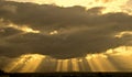 CrepuscularRays Royalty Free Stock Photo