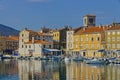 Cres old town port Croatia
