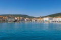 Cres old town port Croatia