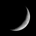 Crescent moon Royalty Free Stock Photo