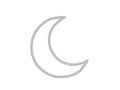 crescent moon background with low opacity Royalty Free Stock Photo