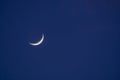 Crescent Moon clear sky