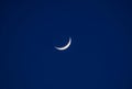 Crescent Moon clear sky