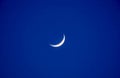 Crescent Moon clear sky