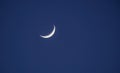 Crescent Moon clear sky