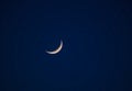 Crescent Moon clear sky