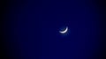 Crescent moon