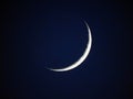 Crescent moon phase illumination 4 percent 1.4.22