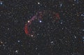 Crescent Nebula, emission nebula in the constellation Cygnus