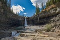 Cresent falls in the Rocky mountain foothills Alberta