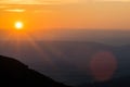 Cresent Overlook of Highest Peak in Shenandoah National Park, Vi