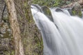 Crest of Abrams Falls, Great Smoky Mountains National Park Royalty Free Stock Photo