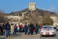 Historic Monte-Carlo Rally parks under the tower