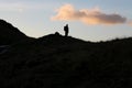 Crest of Hardknott Pass Royalty Free Stock Photo