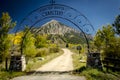 Crested Butte Cemetary Entrance