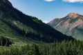 Crested butte colorado mountain landscape Royalty Free Stock Photo