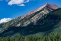 Crested butte colorado mountain landscape Royalty Free Stock Photo