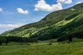 Crested butte colorado mountain landscape Royalty Free Stock Photo