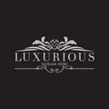 Crests logo, Hotel logo, luxury letter monogram