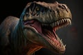 The Cretaceous period Tyrannosaurus