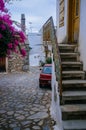 Cretan Alleys - Kritsa village Royalty Free Stock Photo