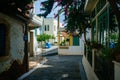 Cretan Alleys - Malia Royalty Free Stock Photo