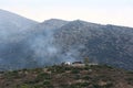 Cretan mountains Royalty Free Stock Photo